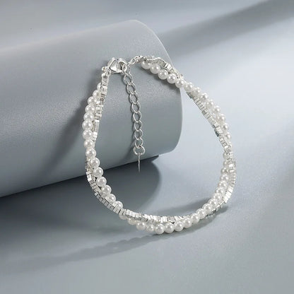 Luxury 925 Sterling Silver Adjustable Star Beaded Bracelets For Women