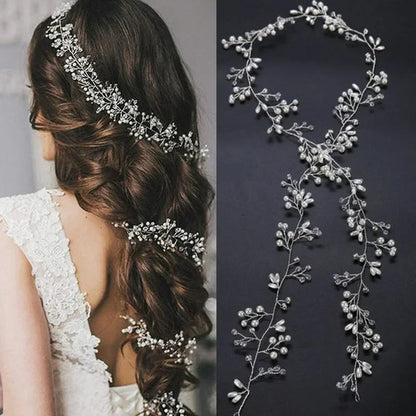 20pcs Elegant Pearl Crystal Hairpin Wedding Bridal U-shaped Metal Hair Comb Forks for Women
