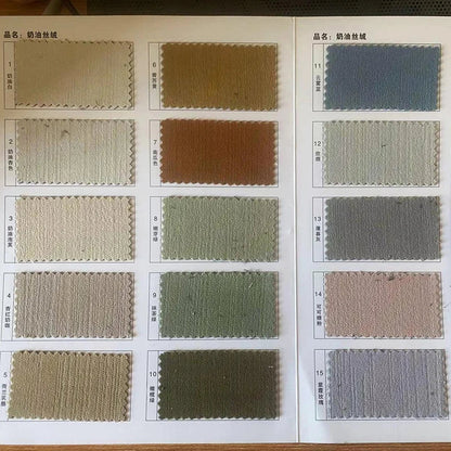 Super Soft Chenille High Blackout Curtains for Bedroom Living Room Romantic Colors Three-dimensional Texture Customize Size
