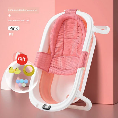 Baby Foldable Bathtub Bathtub Baby Lying Large Size Bath Bucket Kids Home Bath Newborn Children's Products
