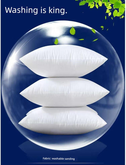 Luxury Hotel Room Removable and Washable Pillow Bed Cushion Cover & Bed Runners
