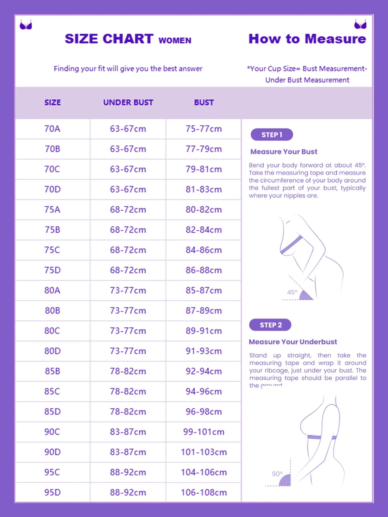 Women's Deep V Plunge Red Carpet Convertible Push Up Bra -Low Cut Sexy U Shaped with Light Padded
