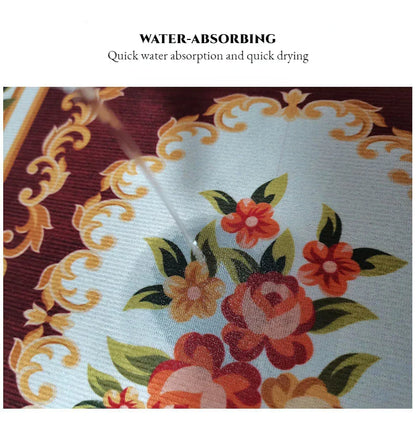 Luxury European Carpets for Living Room, Bedroom 200x300 Large Area Rugs Rug Washable