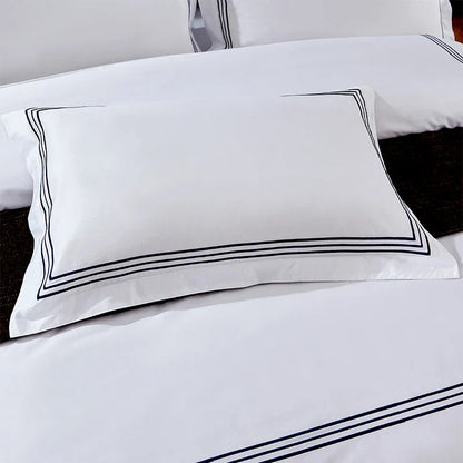 1pc Luxury 100% Egyptian Cotton Embroidery 5 stars Hotel Pillowcases