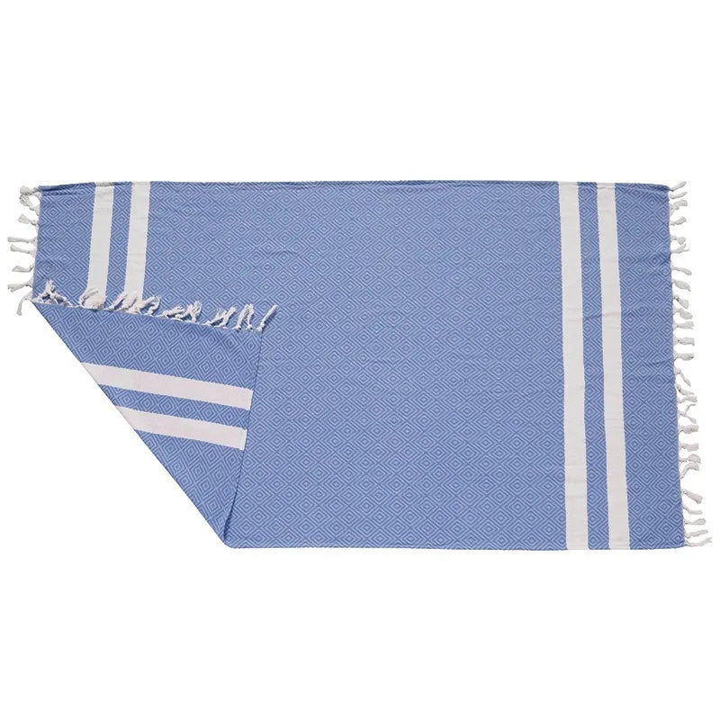 Turkish Beach Towel Oversized (40"x70") - Sand Free, Extra Large, Ultra Soft,Compact & Lightweight for TravelQuick Drying