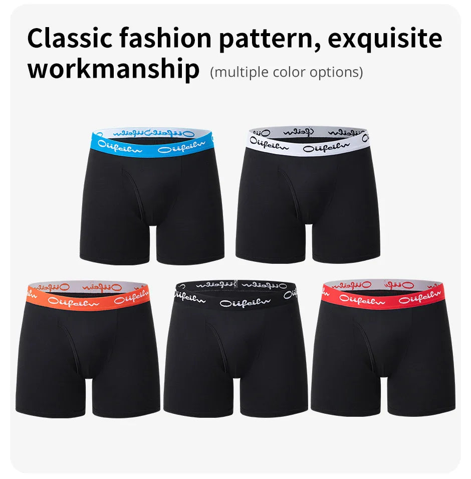 5/10 Pack Multi-size Men's Short Boxers Leisure Sports Elastic Waist