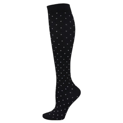 New Compression Socks Men Women Graduated 20-30 Mmhg Fit For Medical Edema Diabetes Varicose Veins, Running Compression Socks