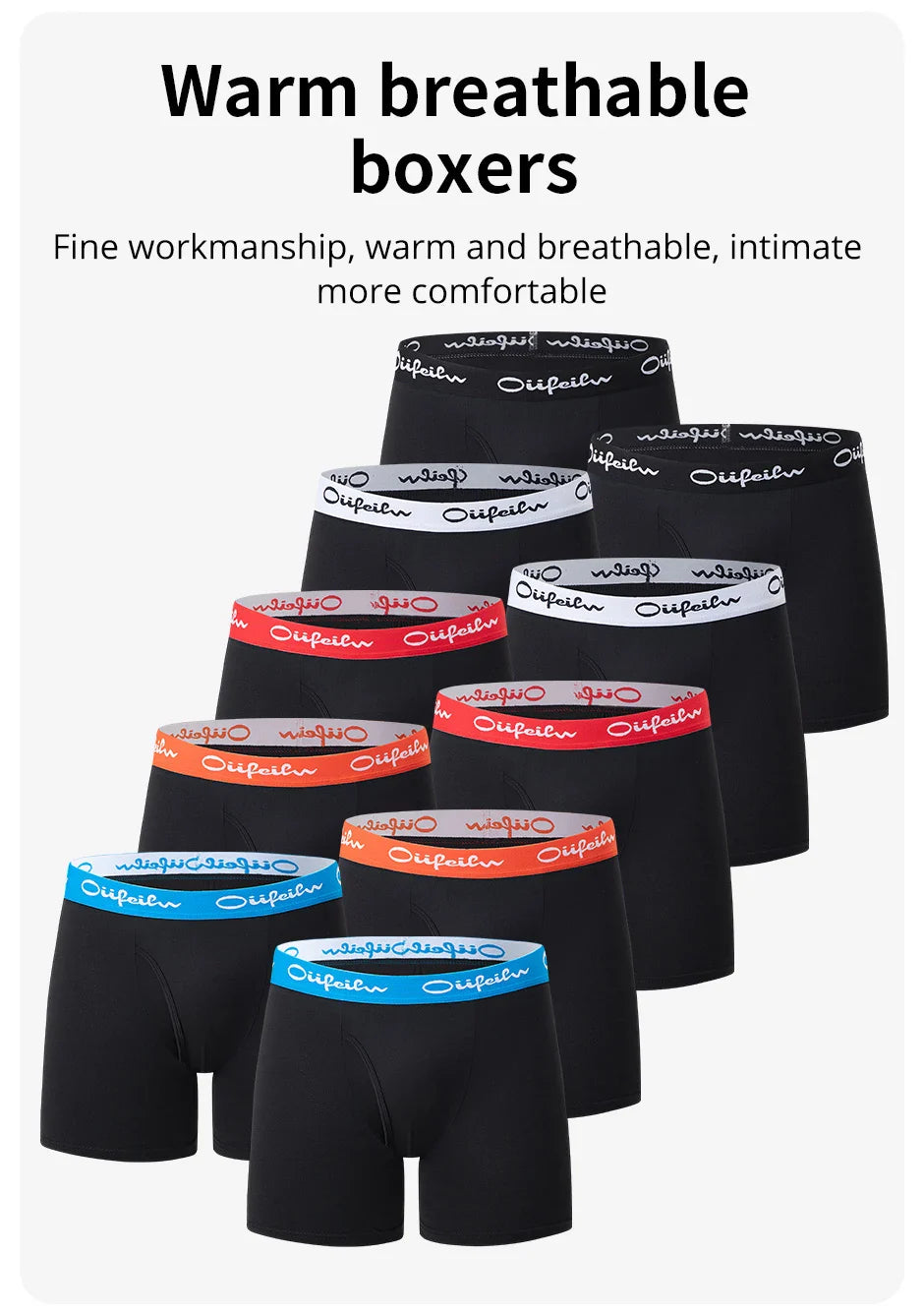5/10 Pack Multi-size Men's Short Boxers Leisure Sports Elastic Waist