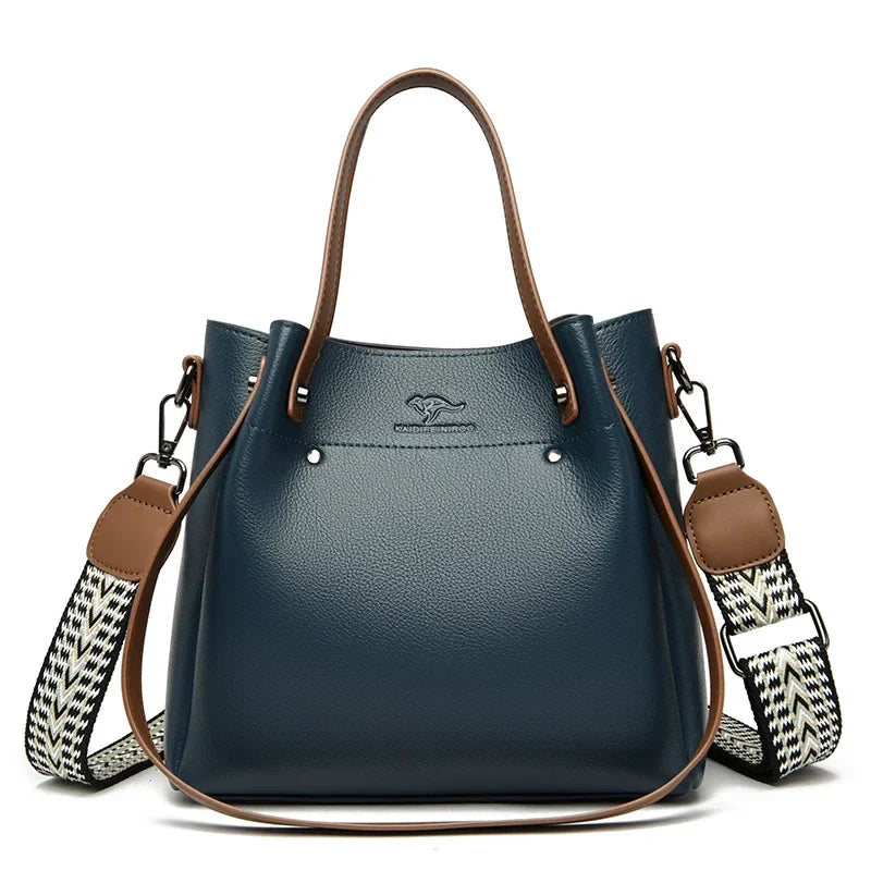 High Quality Genuine Leather Shoulder Crossbody Bags for Women