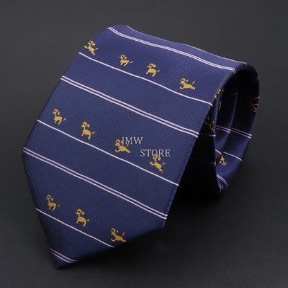 Elegant Men's Tie in Various Designs for Business or Wedding