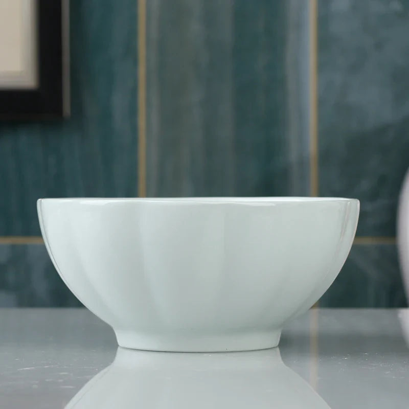 Large Size Cerc Bowl Set Creative Bowl Plate Combination Microwave Se Home Use Single 4 Pieces New 202 Dining Utensils