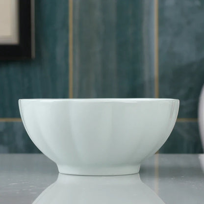 Large Size Cerc Bowl Set Creative Bowl Plate Combination Microwave Se Home Use Single 4 Pieces New 202 Dining Utensils