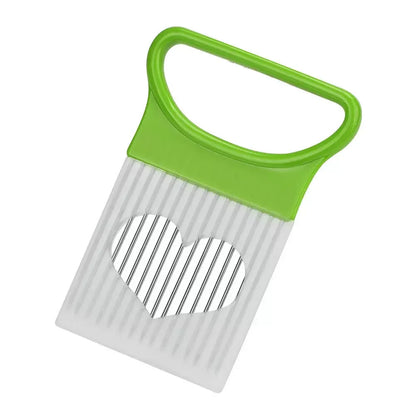 Effortlessly Slice Onions Slicer Holder Kitchen Stainless Steel