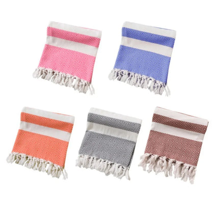 Turkish Beach Towel Oversized (40"x70") - Sand Free, Extra Large, Ultra Soft,Compact & Lightweight for TravelQuick Drying