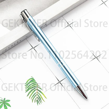 100 50 20 Pcs Custom Ballpoint Pen Metal Pen Support Custom Logo Advertising Personalized Pen Advertising Gift