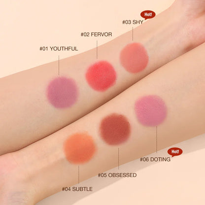Lipstick Blush Stick 3-in-1 Eyes Cheek and Lip Tint Waterproof Lightweight Cream