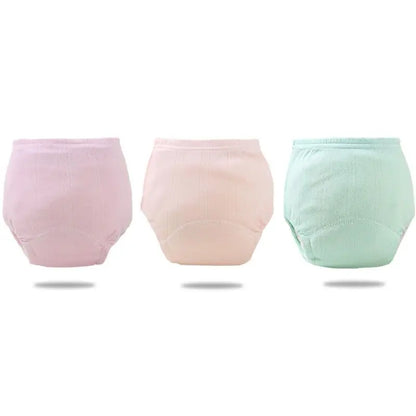 Reusable Infant Ecological Baby Diaper Training Pants Waterproof Washable Breathable Cotton Baby Underwear