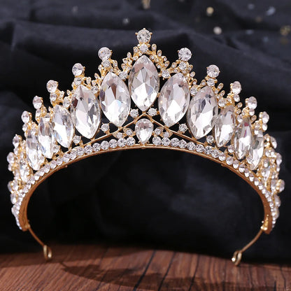 Bridal Luxury Crystal Tiara For Women