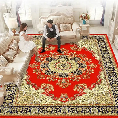 Luxury European Carpets for Living Room, Bedroom 200x300 Home Large Area Rugs Rug Washable