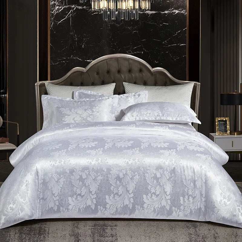 European Soft Fabric Luxury Duvet Cover Set - 3pcs