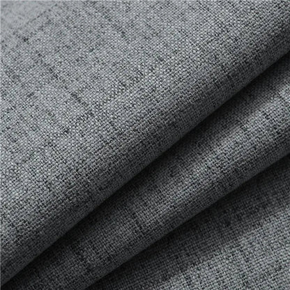 Linen 100% Blackout Curtains Water Proof Curtains for Living Room