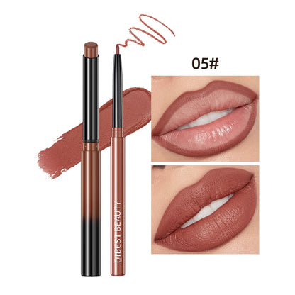 2pc Lipstick Lip liner Pencil Waterproof Long Lasting