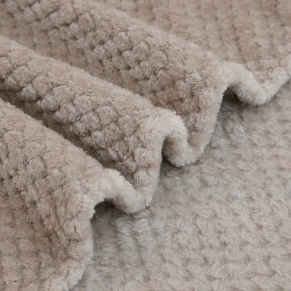 Baby Blanket Soft Fleece Infant Thick Quilt Wrap Warm Blanket