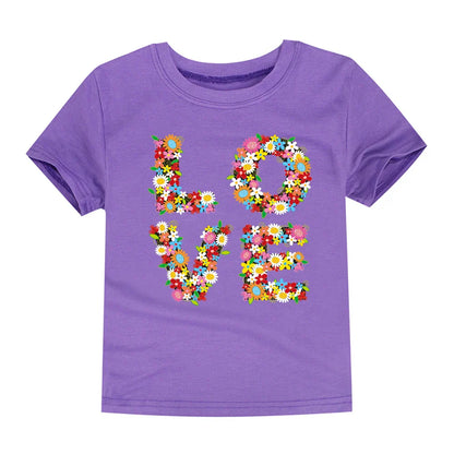 100% Cotton Girls T-Shirts