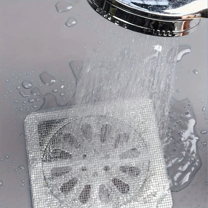 Floor Drain Sticker, Insect-proof Self-adhesive Bathroom Hair Filter Net, Sewer Filter, Kitchen Anti-blocking Mesh Net