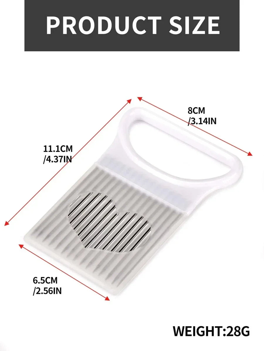 Effortlessly Slice Onions Slicer Holder Kitchen Stainless Steel