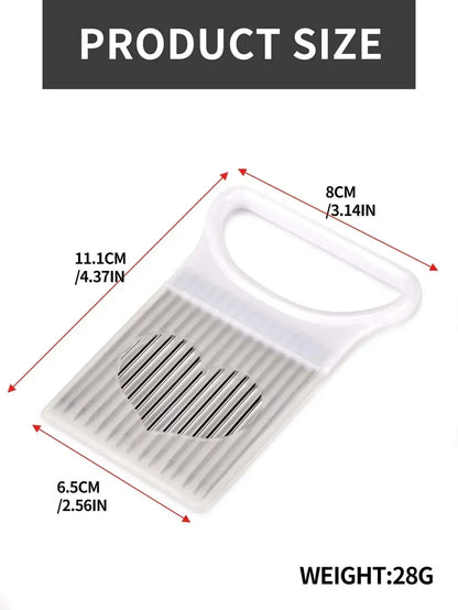 Effortlessly Slice Onions Slicer Holder Kitchen Stainless Steel