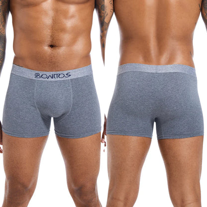 4pcs Men Underwear Cotton Boxer Shorts