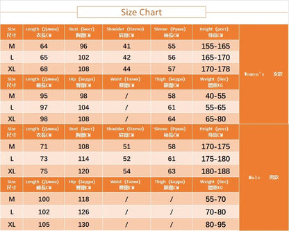 Spring and Autumn Unisex Pajama Set 100% Cotton Men's and Women's Plaid Long Sleeved Two Piece