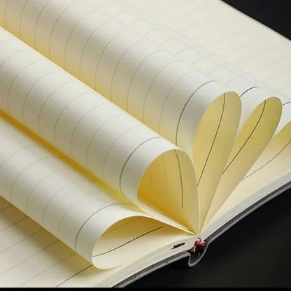 A5 A6 Notebook Leather Office Journal Diary Notepad