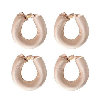 Heatless No Heat Hair Rollers Satin Curling Rod Soft Curlers Sleeping Flex Rods Styling Tools