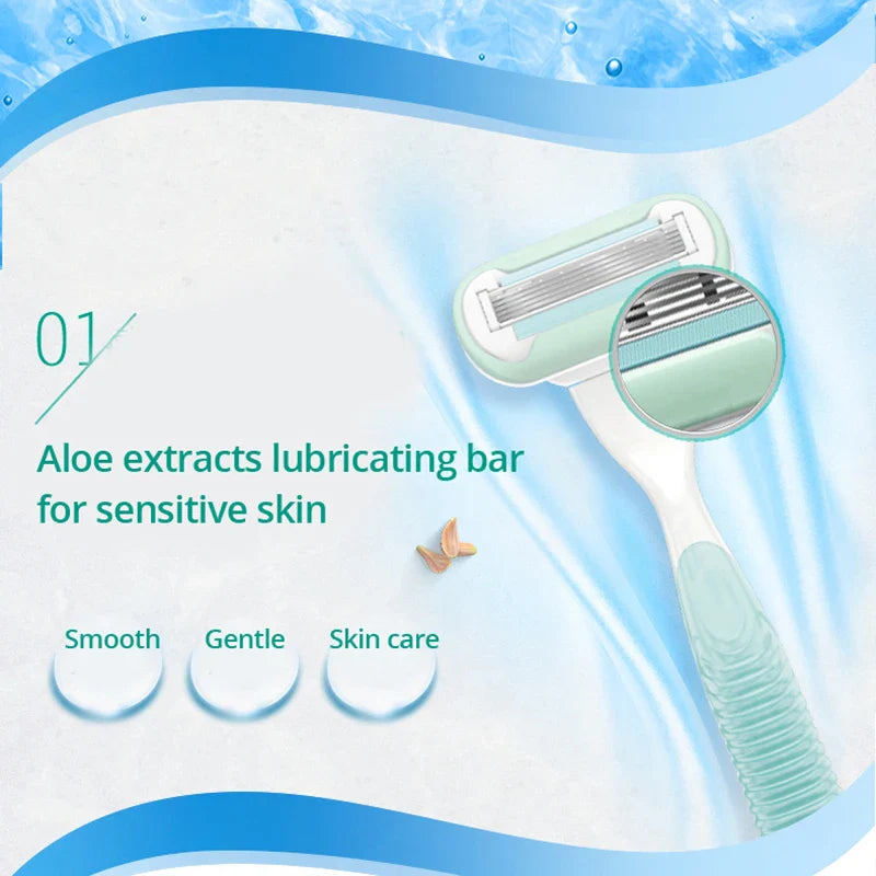 Gillette Venus 5-layer Blade Refill Razor Blades Extra Smooth Sensitive Skin Soap Bar for Women Body Shaving