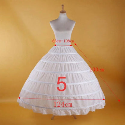 Bridal Wedding Petticoat Underskirt Prom Hoop Crinoline Fancy Skirt Slip 11 Styles Customized