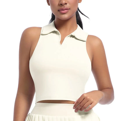 Women Gym Yoga Set Workout Sportswear Fitness Shirts Tracksuit High Waist Skirts Top Suit