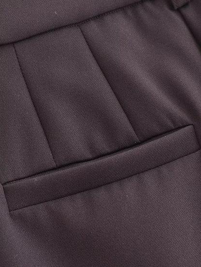 Women's Pencil Trousers High Waist Slimming Long Pants