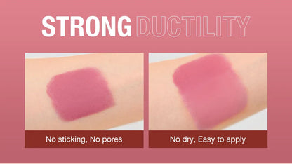 Lipstick Blush Stick 3-in-1 Eyes Cheek and Lip Tint Waterproof Lightweight Cream