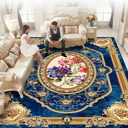 Luxury European Carpets for Living Room, Bedroom 200x300 Home Large Area Rugs Rug Washable