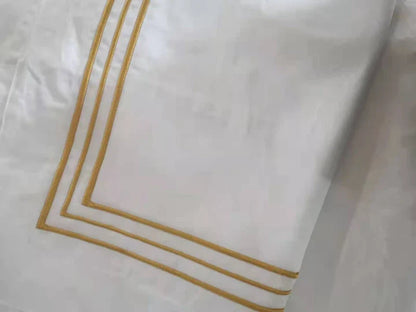 1pc Luxury 100% Egyptian Cotton Embroidery 5 stars Hotel Pillowcases