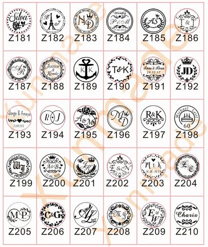 Custom Initials Embosser stamp,Book Embosser Personalized Wedding Embossing Stamp, Address Stamp, Form the Library Embosser
