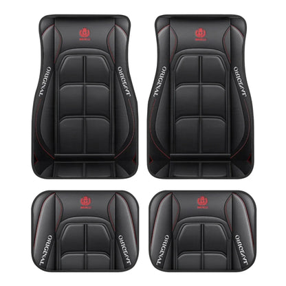 4pcs Y Car Floor Mats - Rug Pads with Non-Slip Backing, Washable, Universal Fit Car Protection Pad Auto Interior Accessories