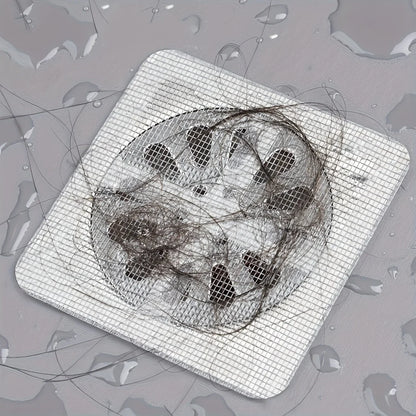 Floor Drain Sticker, Insect-proof Self-adhesive Bathroom Hair Filter Net, Sewer Filter, Kitchen Anti-blocking Mesh Net