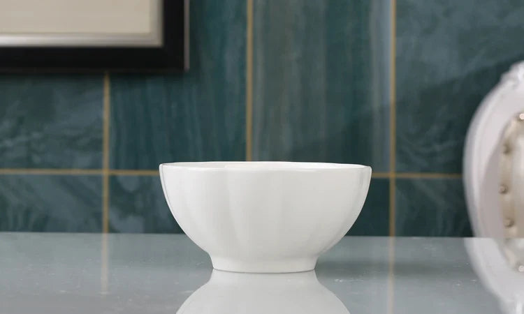 Large Size Cerc Bowl Set Creative Bowl Plate Combination Microwave Se Home Use Single 4 Pieces New 202 Dining Utensils