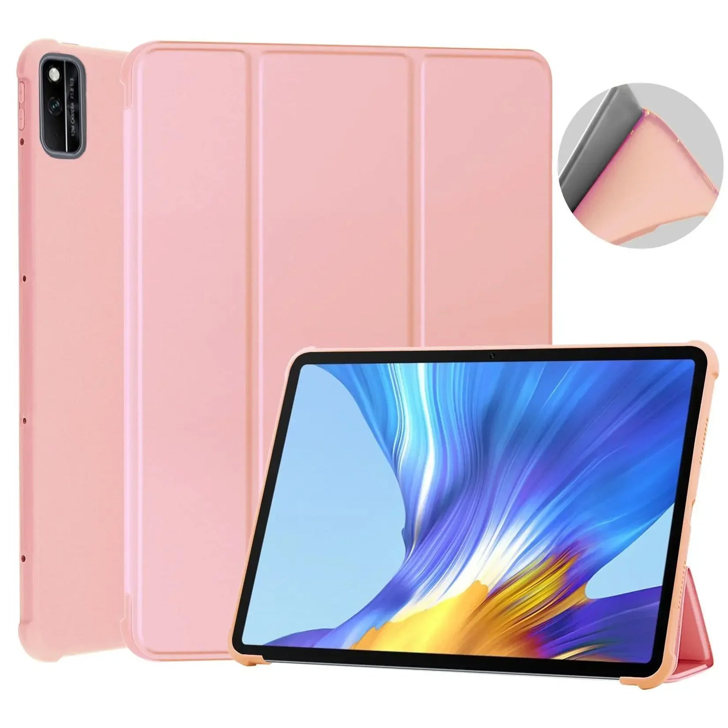 Tablet Case for Huawei Matepad SE 10.4 Pro 11 T10s Honor Pad V6 V7 X8 X9 11.5 M6 10.8 8.4" Mediapad T5 10 M5 Lite 10 Smart Cover
