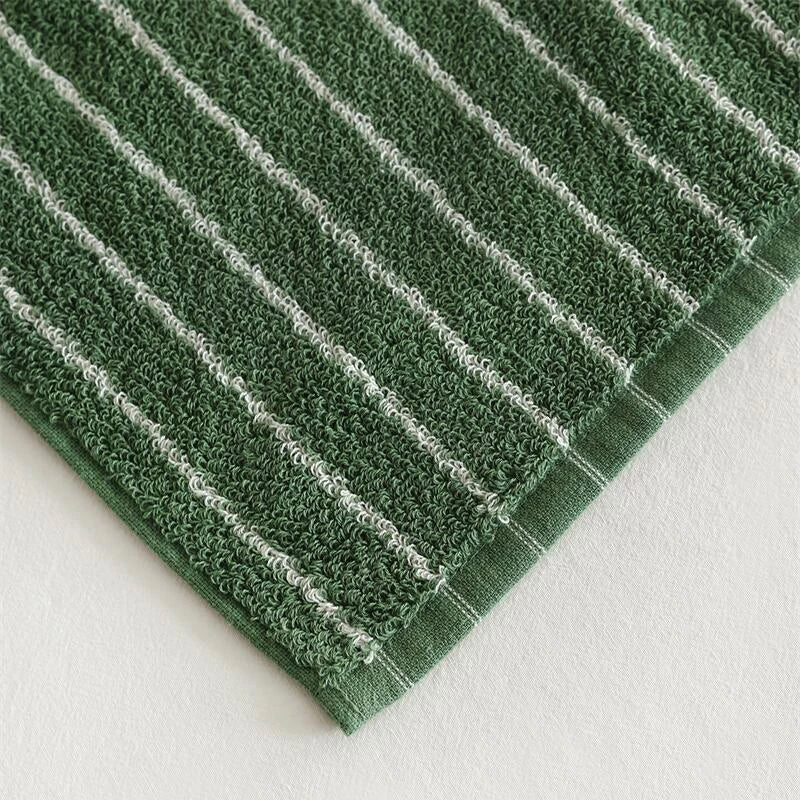 Striped Geometric Rhombuses Cotton Soft Towels