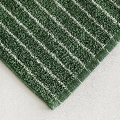 Striped Geometric Rhombuses Cotton Soft Towels