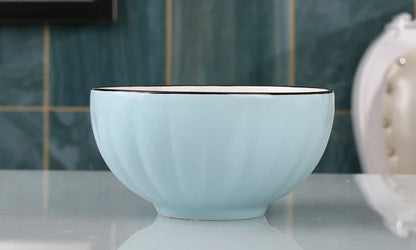 Large Size Cerc Bowl Set Creative Bowl Plate Combination Microwave Se Home Use Single 4 Pieces New 202 Dining Utensils
